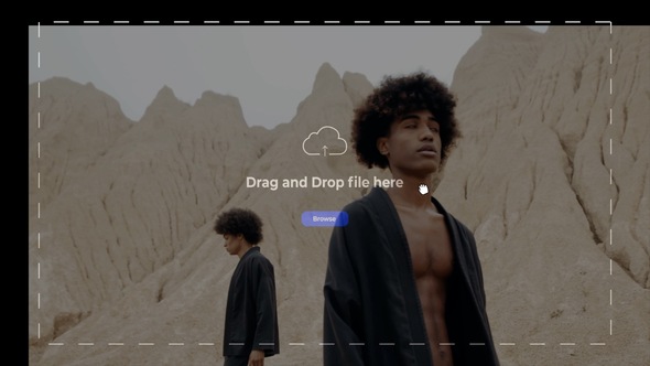 Interactive Click Transitions Elements template preview