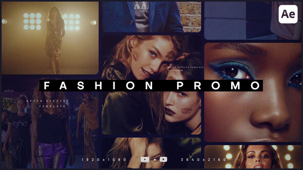 Fashion Promo broadcast-packages template preview