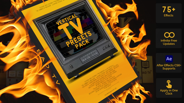 Vertical TV Presets Pack Elements template preview