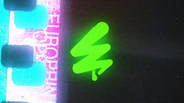 Analog Echo Reveal Logo Stings template preview