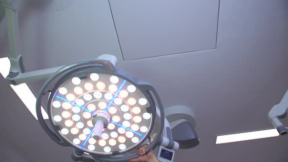 Surgical Operation Lamp Setting