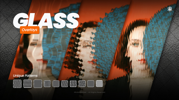 Glass Overlays Elements template preview