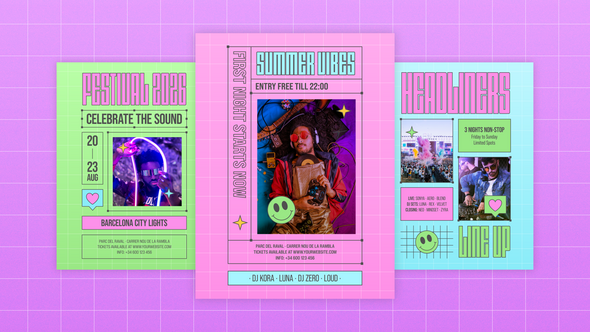 Music Event Promo Pack Product Promo template preview