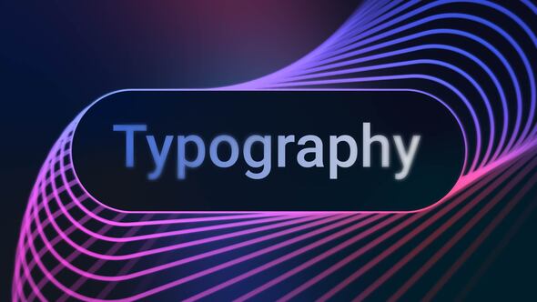 Typography Animation Openers template preview