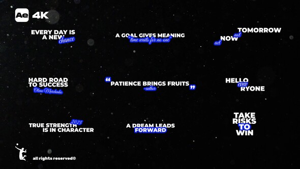 Text Titles Titles template preview