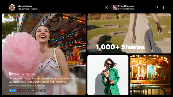 Social Media Branding Promo Openers template preview