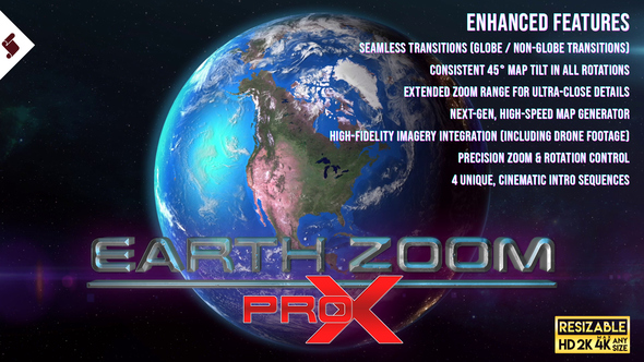 Earth Zoom Pro X Openers template preview