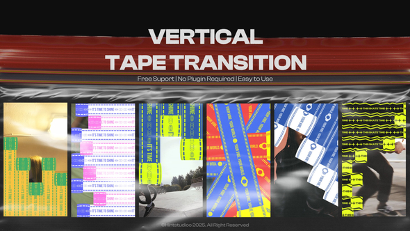Tape Transition Elements template preview