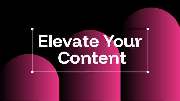 Typography Intro Openers template preview