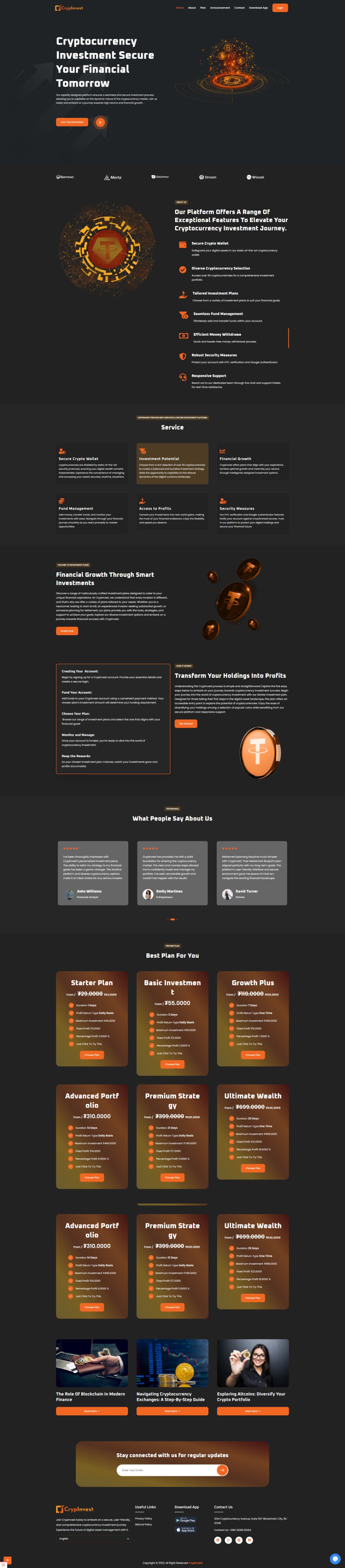 Cryptocurrency investment plan (88) foto