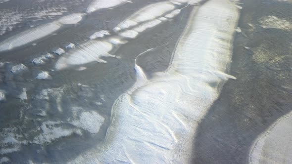 The Frozen Sea Water in the Harbor of Finland alt