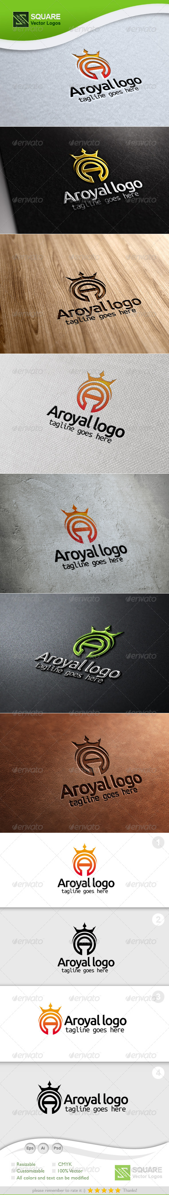 A, Crown Vector Logo Template - Letters Logo Templates