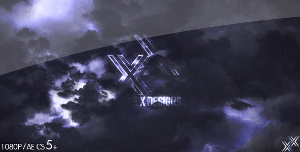 Storm Logo Reveal - VideoHive 5477680