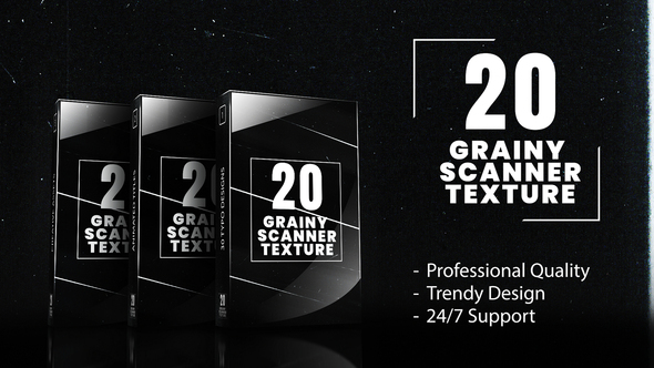 20-Grainy Scanner Backgrounds Dirty Textures & Scratched Pack Elements template preview