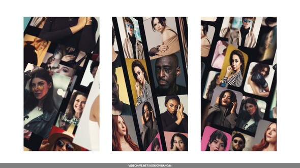 Slide Photo Logo Stories Elements template preview