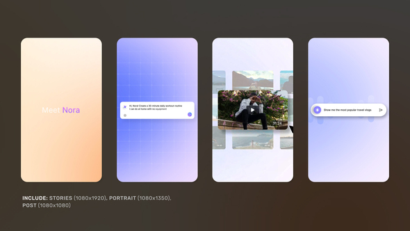 Vertical Ai Assistant Openers template preview