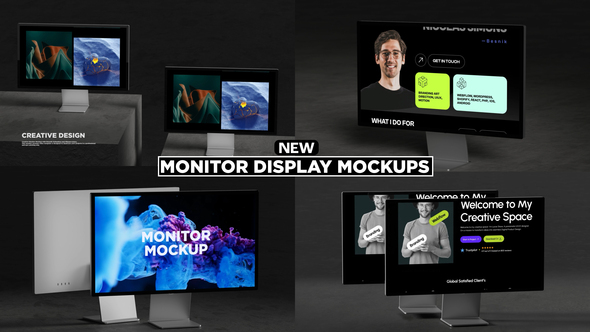 Monitor Mockup | Web Promo! Elements template preview