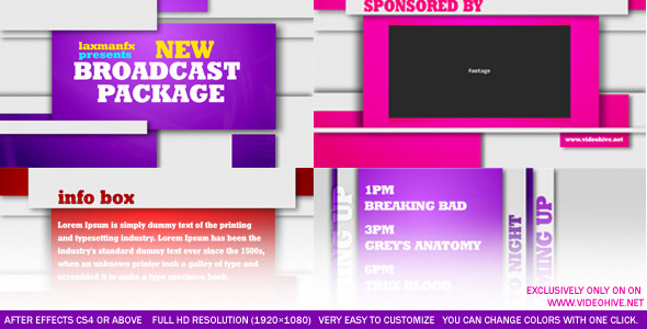 New Broadcast Package - VideoHive 5479841