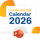 Professional Calendar 2026 PowerPoint, Presentation Templates ...