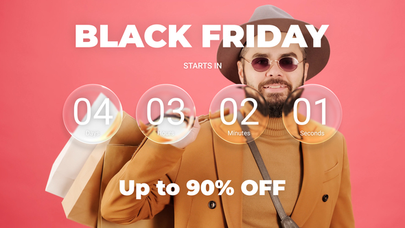 Liquid Countdown Timers Elements template preview