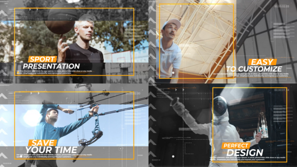 Sport Presentation for After Effects Product Promo template preview