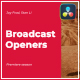 Broadcast Openers | DaVinci Resolve - VideoHive Item for Sale