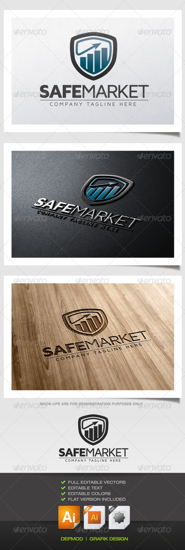 Safe Market Logo - Symbols Logo Templates