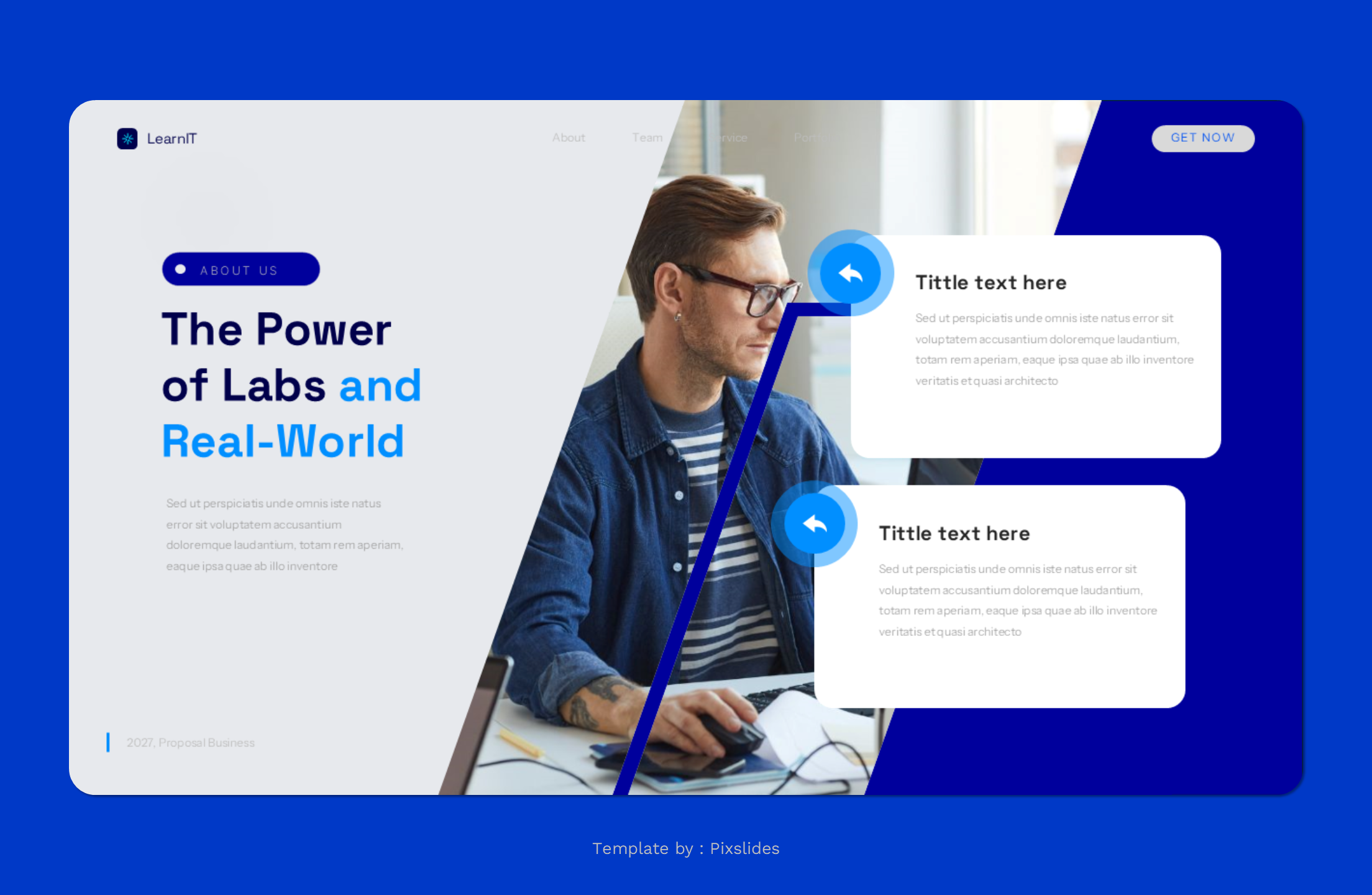 LearnIT - IT Training PowerPoint Presentation Template, Presentation ...