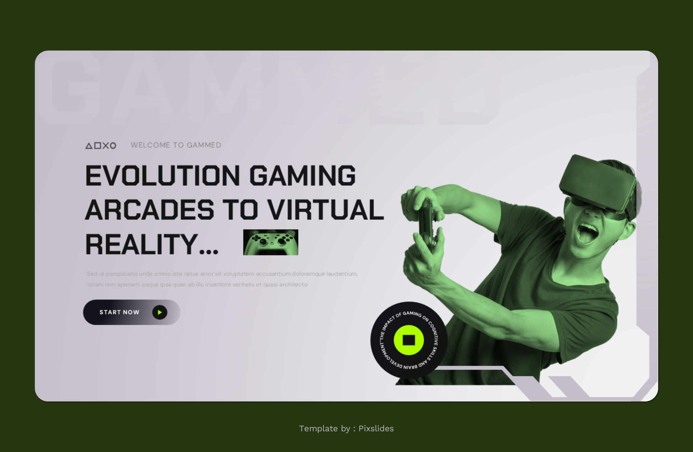 Gammed - Gaming & Esports PowerPoint Presentation Template ...