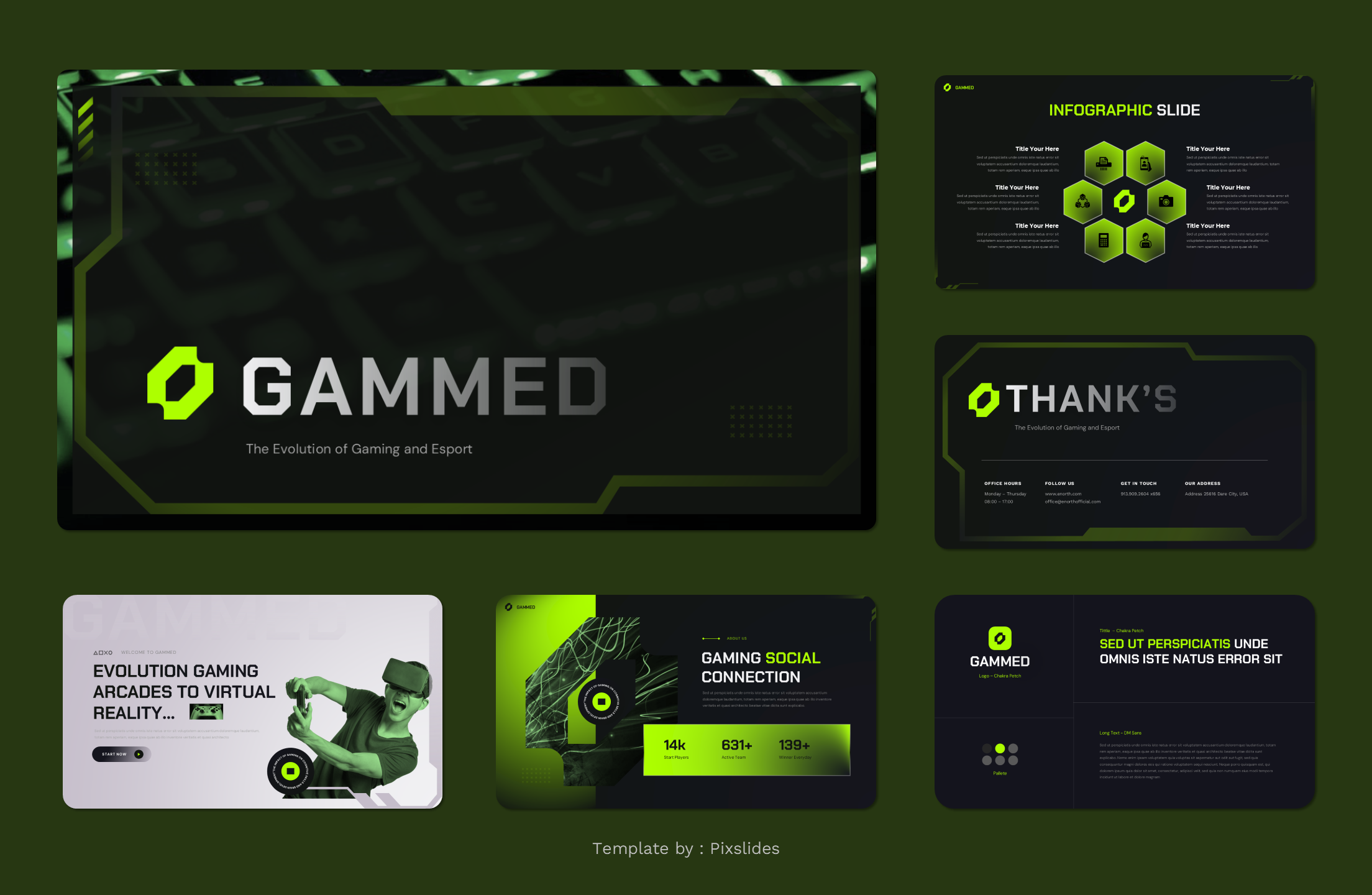 Gammed - Gaming & Esports PowerPoint Presentation Template ...