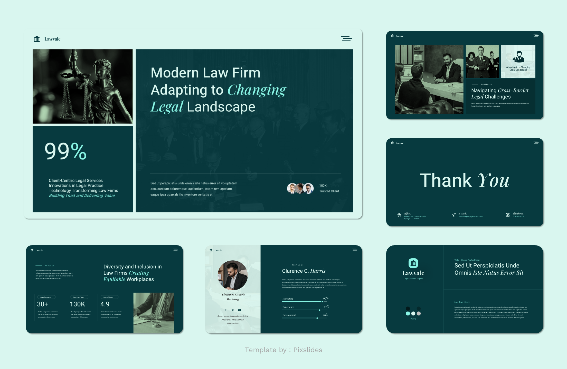 Lawvale - Law Firm PowerPoint Presentation Template, Presentation Templates