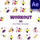 WorkOut Icon Animation - VideoHive Item for Sale
