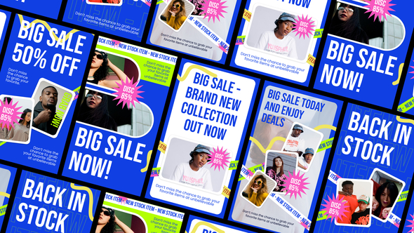 Social Media Post Big Sale Product Promo template preview