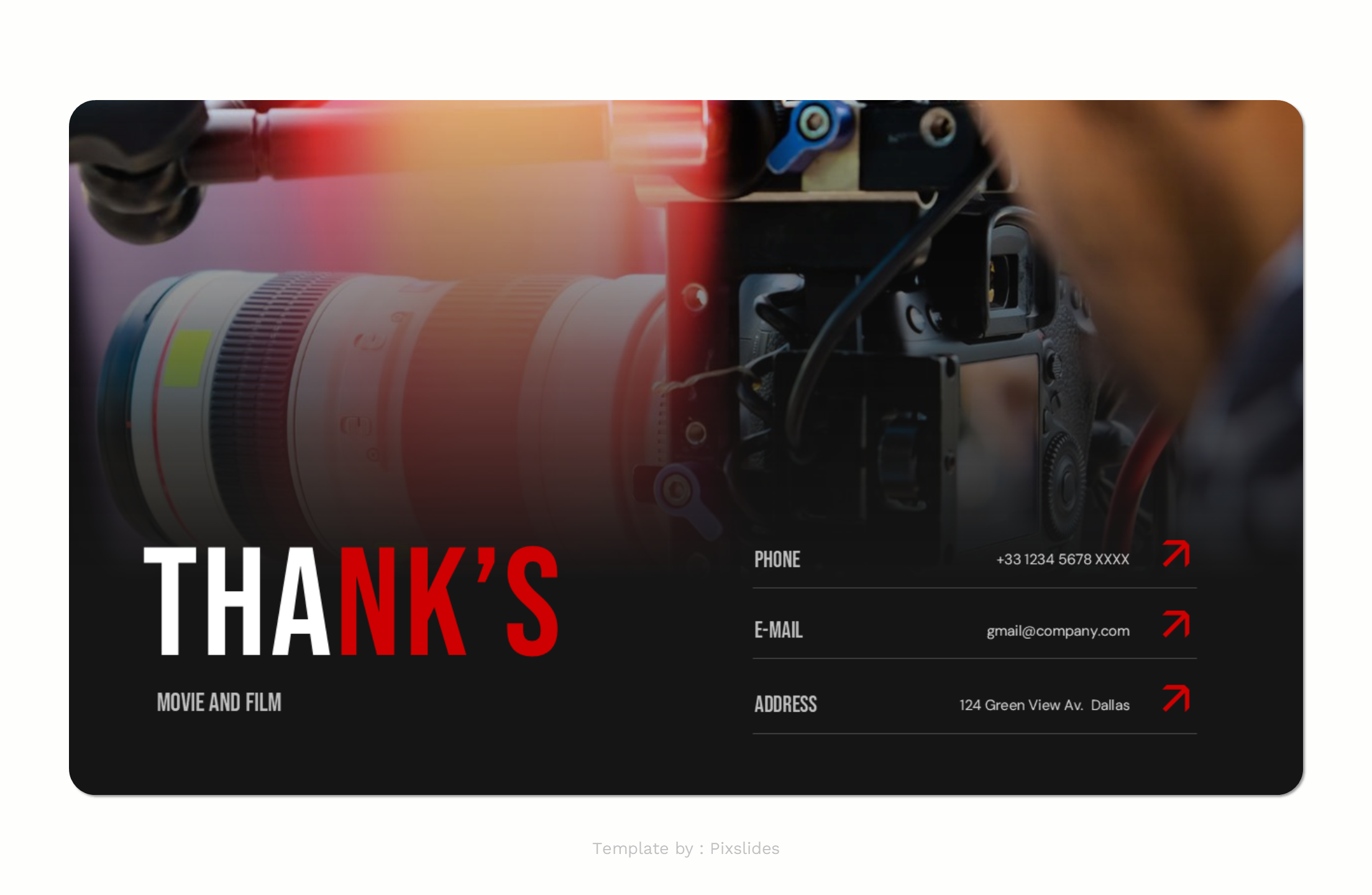 Moview - Movie & Film PowerPoint Presentation Template, Presentation ...