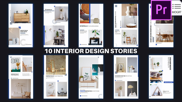Interior Design Instagram Stories, Premiere Pro Templates | VideoHive