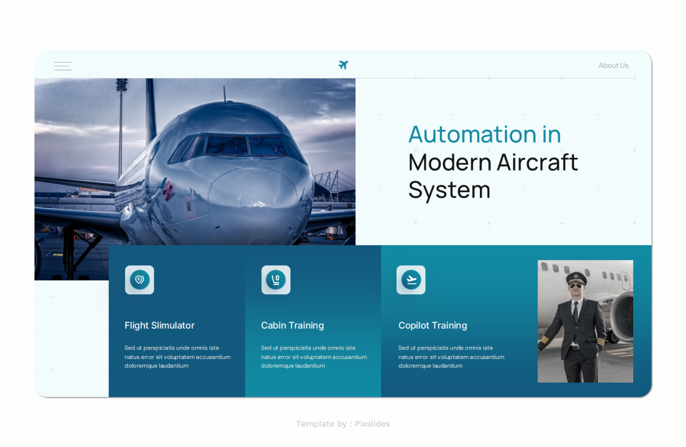 Aviodeck - Aviation & Flight School Keynote Presentation, Presentation ...