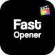 Fast Opener For Final Cut Pro - VideoHive Item for Sale