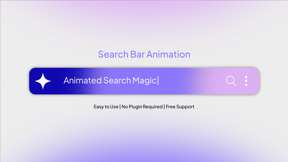 Search Bar Elements template preview