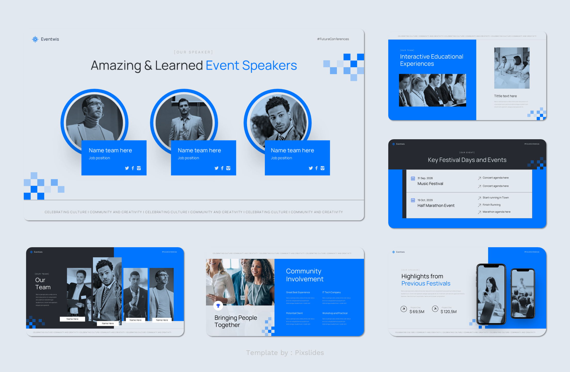 Eventwise - Conference PowerPoint Presentation Template, Presentation ...