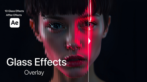 Glass Overlays Elements template preview