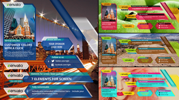 Screen Elements: News - VideoHive 5484600