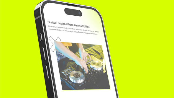 Music Event Vertical Promo Product Promo template preview