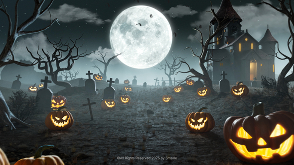 Halloween Logo Reveal Logo Stings template preview