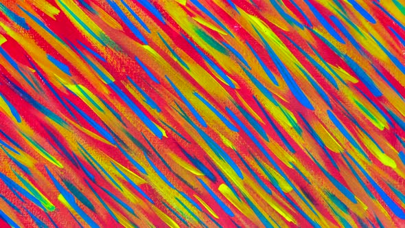 Bright Colorful Background of Bright Colorful Lines with Liquid Paints alt