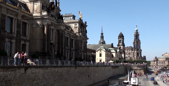 Historic Street in Dresden