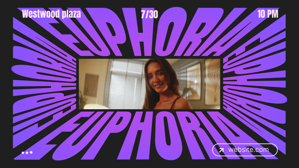 Stretched Posters Video Displays template preview