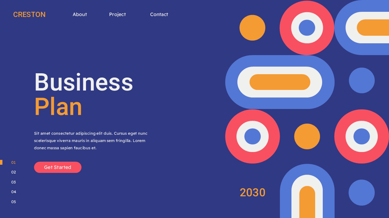 Creston - Creative Business Plan Powerpoint Presentation Template ...
