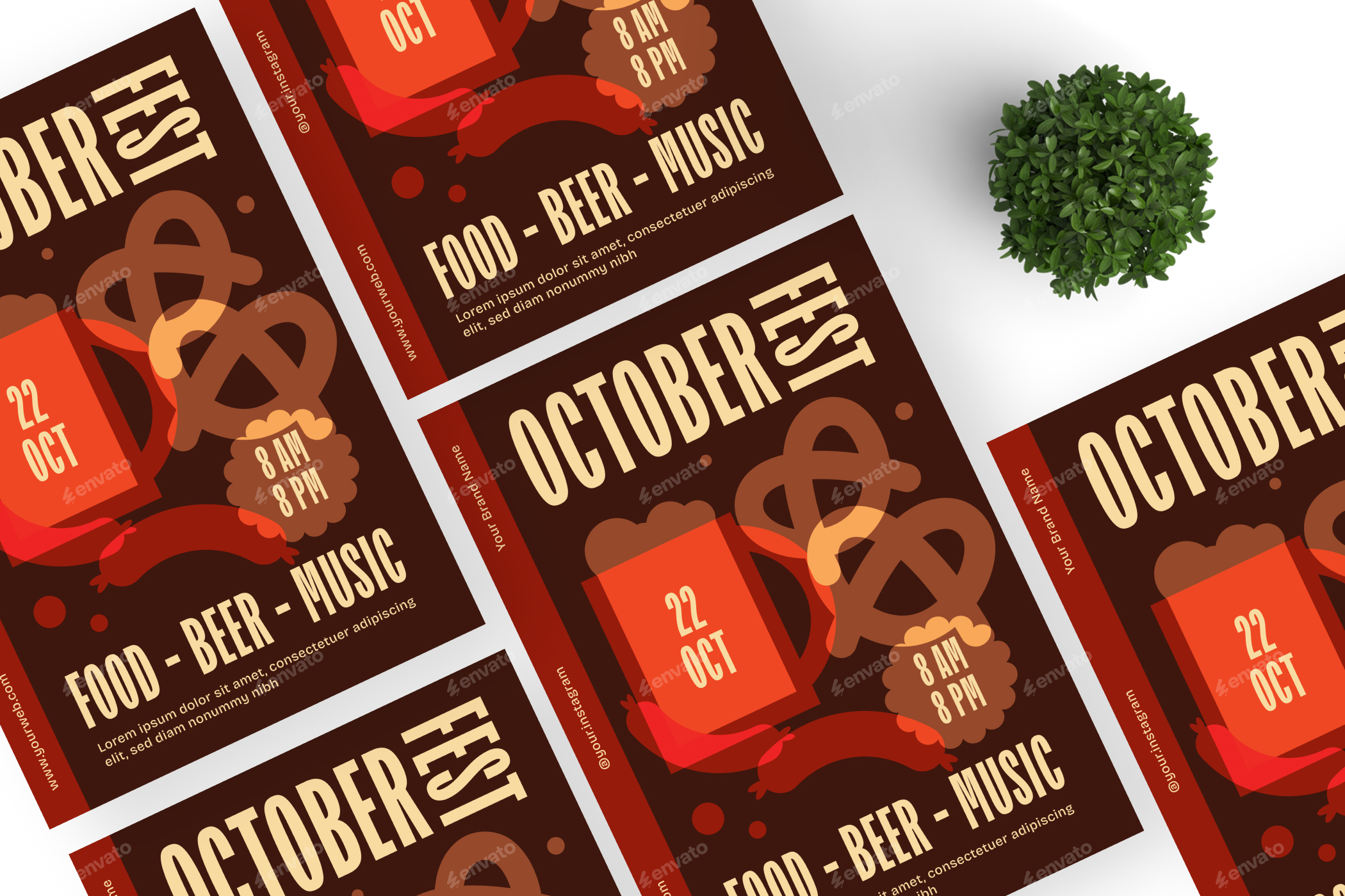 October Fest - Flyer Set, Print Templates | GraphicRiver