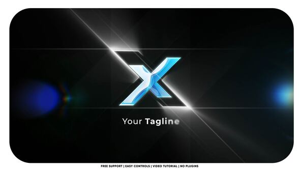 Logo Animation – Clean & Modern Reveal Logo Stings template preview