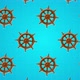 Pirate Wooden Ship Wheel Background - VideoHive Item for Sale